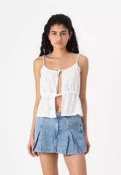 Топ JXROSEY BRODERIE TOP JJXX, кремовый