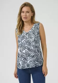 Топ KAAMBER - Blouse Kaffe, синий
