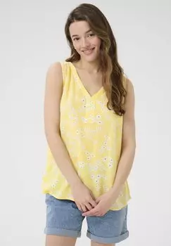 Топ KAAMBER - Blouse Kaffe, желтый