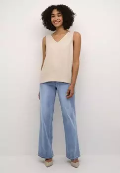 Топ Kaffe, бежевый Elise