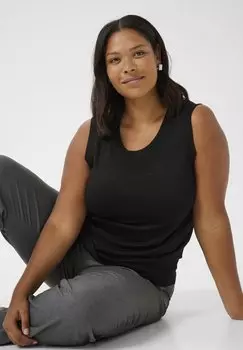 Топ Kaffe Curve, черный