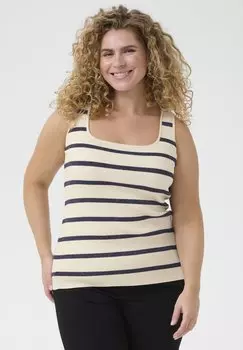 Топ Kaffe Curve, кремовый