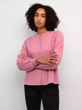 Топ KAFFE Enya Floral, цвет mesa/rose