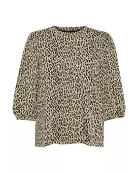 Топ Kaffe Shirt Janni, оливковый