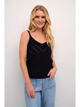 Топ Kaffe Strick, черный