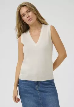 Топ KALIZZA Kaffe, белый