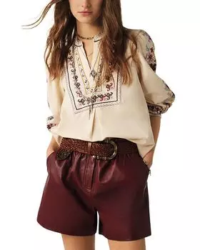 Топ Калоэ ba&sh, слоновая кость/кремовый