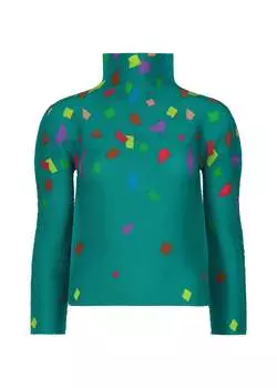 Топ kamifubuki Me Issey Miyake, зеленый