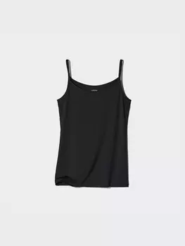 Топ - камзол для аэризма Uniqlo, черный