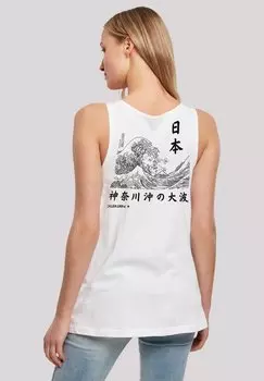 Топ KANAGAWA WELLE F4NT4STIC, белый