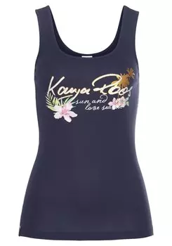 Топ Kangaroos, морской синий