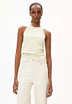 Топ KANITAA ARMEDANGELS, светло-желтый