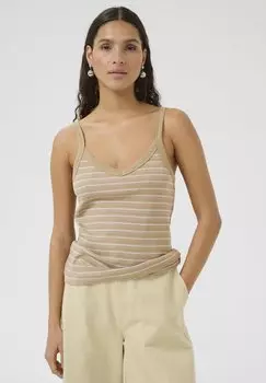 Топ Karen by Simonsen, бежевый