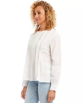 Топ Karen Kane Lace Inset Top, белый