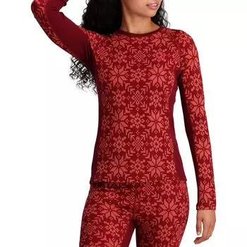 Топ Kari Traa Edith Long Sleeve, цвет Rouge