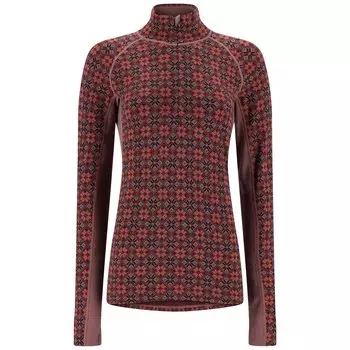 Топ Kari Traa Rose Light Half Zip, цвет Maple