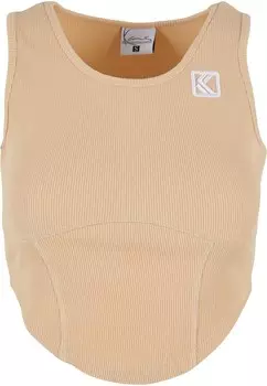 Топ Karl Kani, бежевый