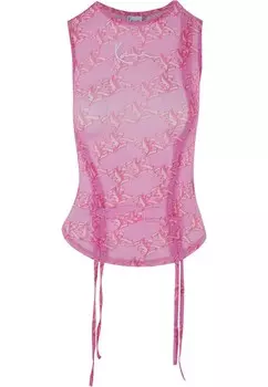 Топ Karl Kani, розовый/розовый