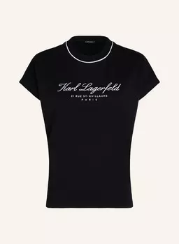 Топ KARL LAGERFELD, черный