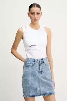 Топ Karl Lagerfeld Jeans, белый
