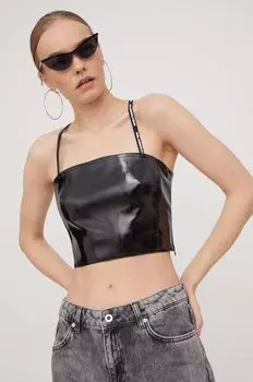 Топ Karl Lagerfeld Jeans, черный