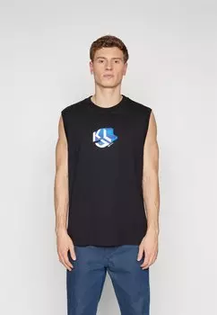 Топ Karl Lagerfeld Jeans, черный