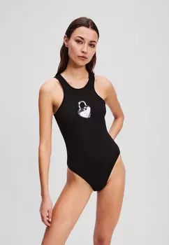 Топ KARL LAGERFELD JEANS, черный