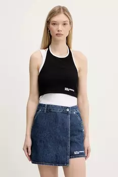 Топ Karl Lagerfeld Jeans, черный