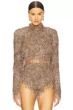 Топ Kata The Dolls House, brown