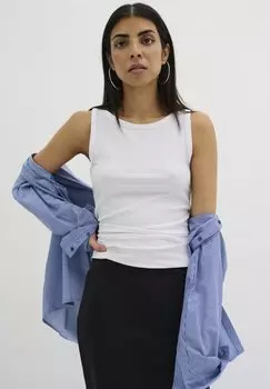 Топ Katemw My Essential Wardrobe, цвет bright white