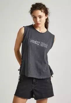 Топ KATRINA Pepe Jeans, серый