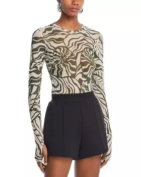 Топ Kaylee AFRM, зеленый