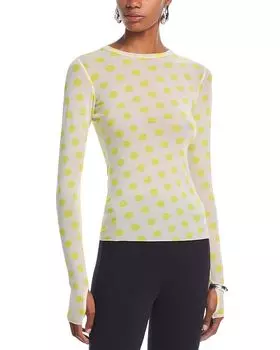 Топ Kaylee AFRM, желтый