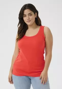 Топ KCCARINA Kaffe Curve, красный