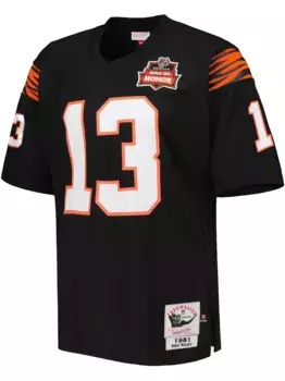 Топ Ken Riley Authentic Cincinnati Bengals (2001 год) Mitchell & Ness, черный