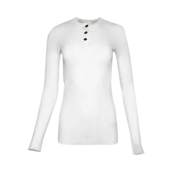 Топ Khaite Byron 'Cream', белый