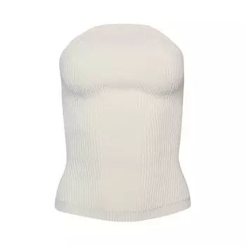 Топ Khaite Jericho Слоновая кость