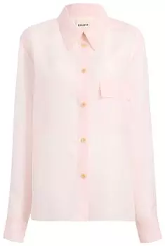 Топ Khaite Yatty Top 'Soft Pink', розовый