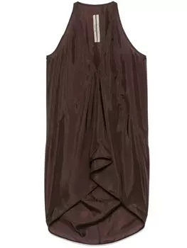 Топ Kite без рукавов Rick Owens, коричневый