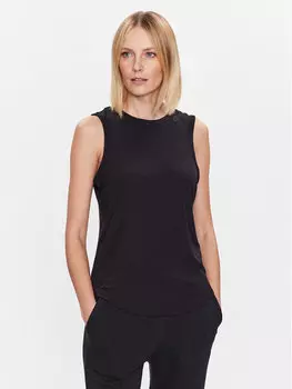 Топ классической посадки Dkny Sport, черный