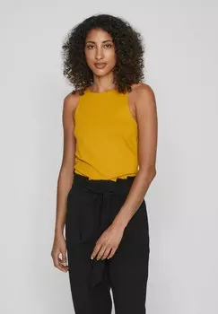 Топ KLASSISCHES VILA, темно-желтый