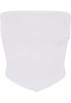 Топ KNOTTED BANDEAU Urban Classics, белый
