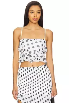 Топ Koin Afrm, blanc dot