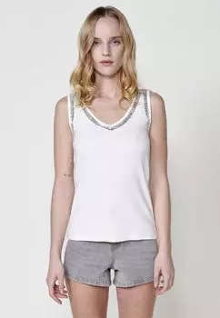 Топ Koroshi, белый