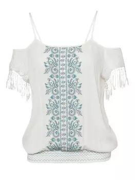 Топ KOROSHI, белый