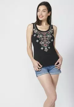 Топ Koroshi, черный