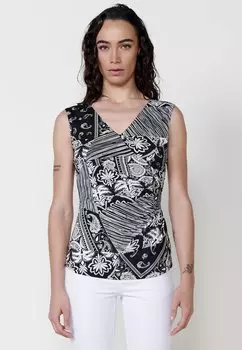 Топ Koroshi, черный