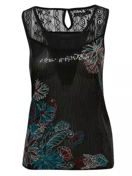 Топ KOROSHI, черный