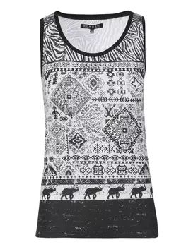 Топ KOROSHI GURTBAND, белый