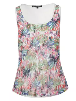 Топ KOROSHI GURTBAND, белый